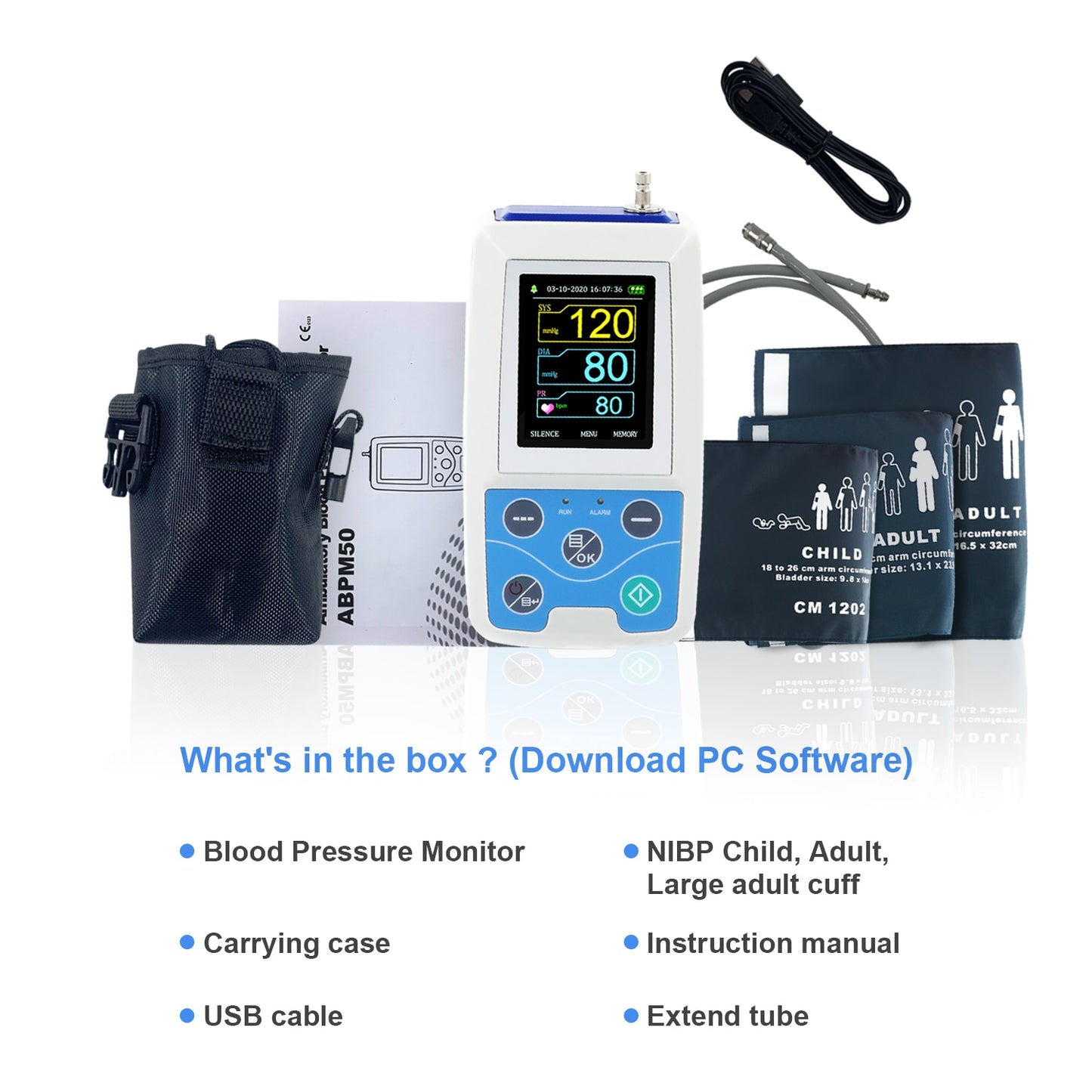 Monitor de presión arterial ambulatorio