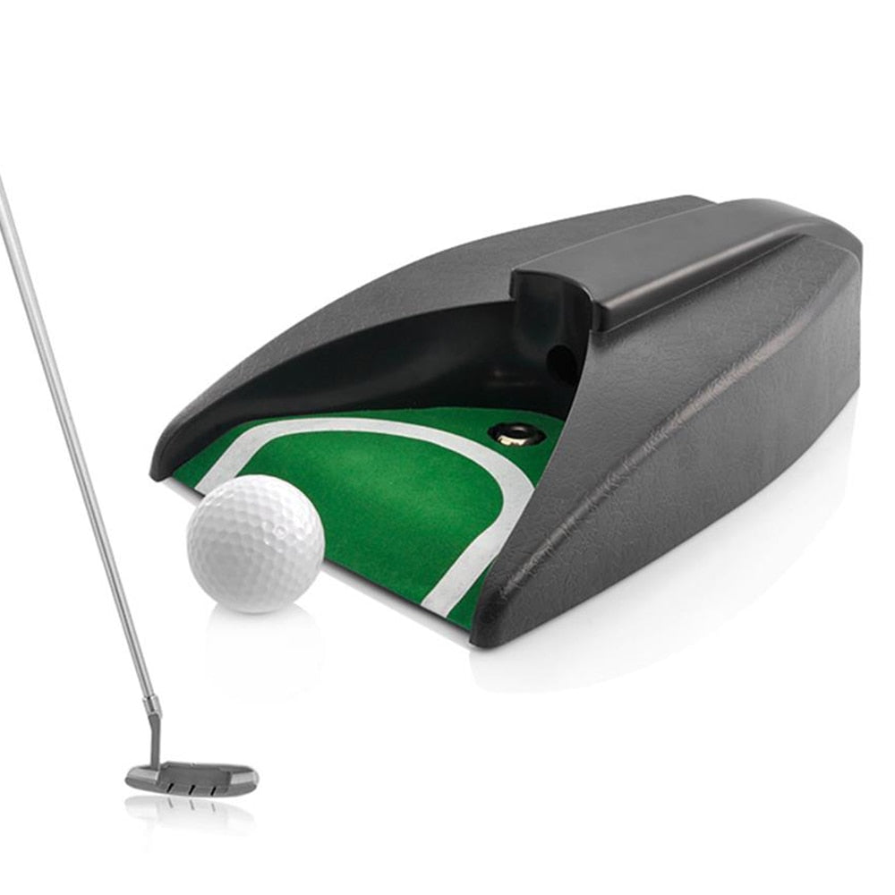 Máquina automática de retorno de golf con taza de golf para entrenamiento