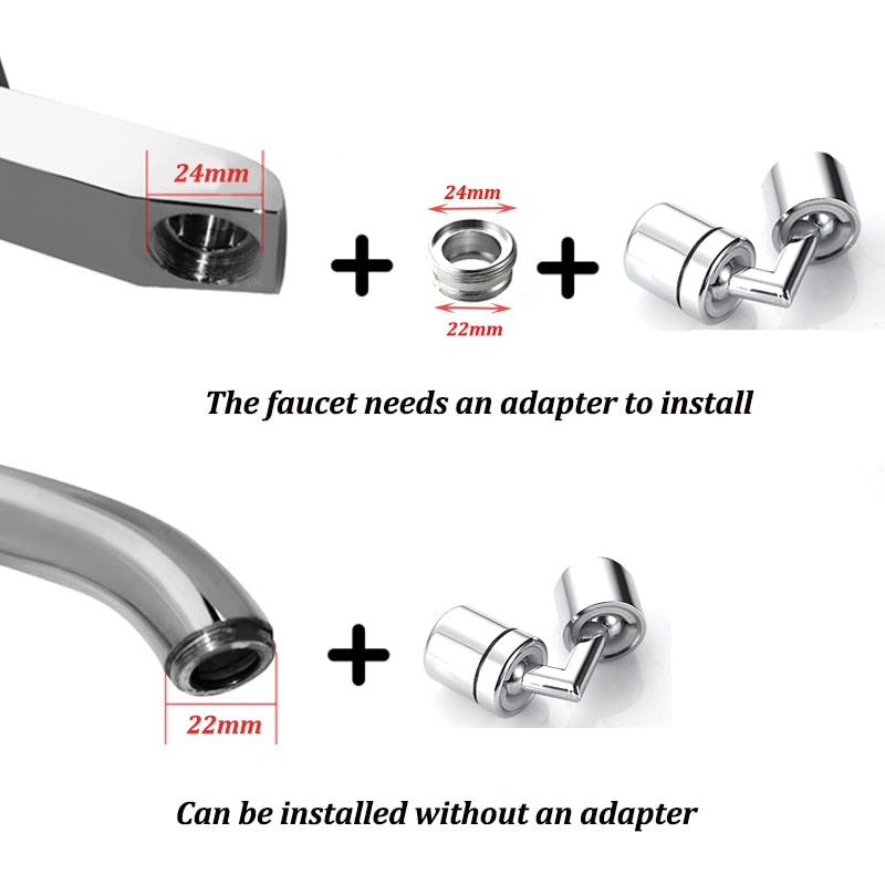 Adaptador para llaves Anti-salpicaduras de agua